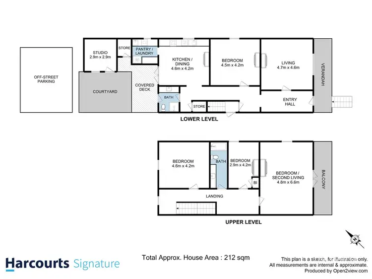 Floorplan of Homely house listing, 11A Pine Street, West Hobart TAS 7000
