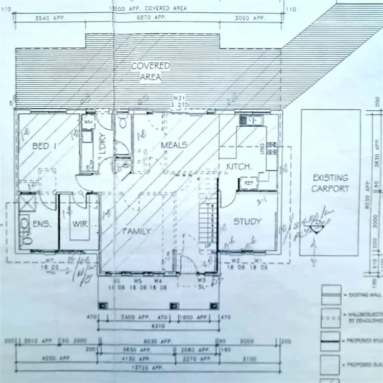 Floorplan of Homely house listing, 3 Canonsgate Avenue, Kerang VIC 3579