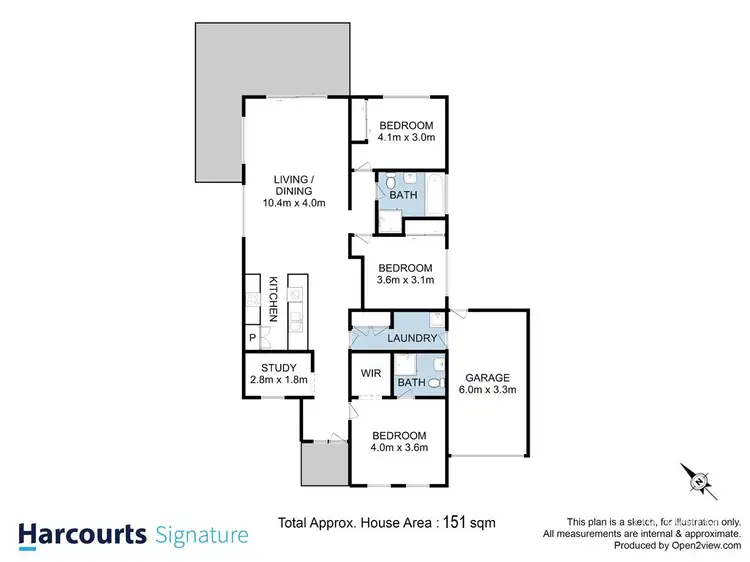 Floorplan of Homely house listing, 5 Mabel Close, Rokeby TAS 7019