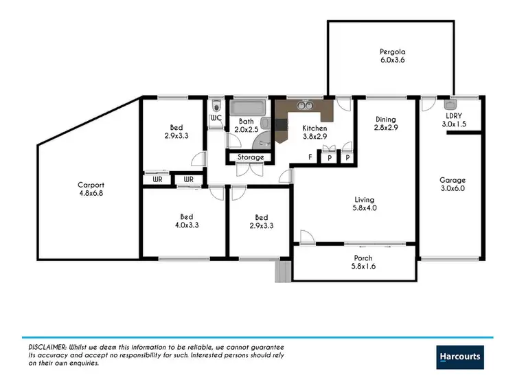 Floorplan of Homely house listing, 4 Lockwood Grove, Bidwill NSW 2770