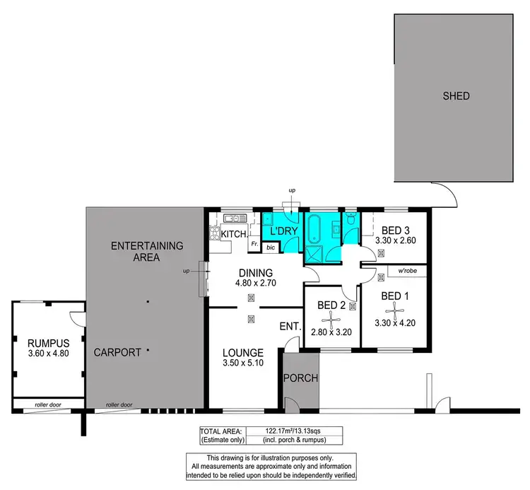 Floorplan of Homely house listing, 18 Dutchman Drive, Hallett Cove SA 5158