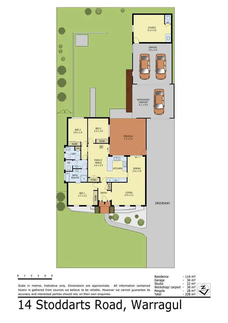 Floorplan of Homely house listing, 14 Stoddarts Road, Warragul VIC 3820
