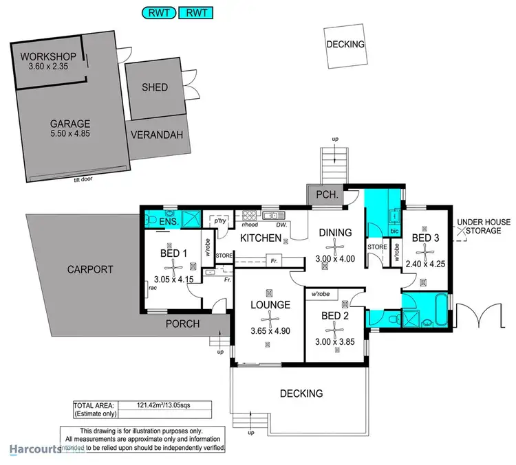 Floorplan of Homely house listing, 35 Manunda Way, Hallett Cove SA 5158