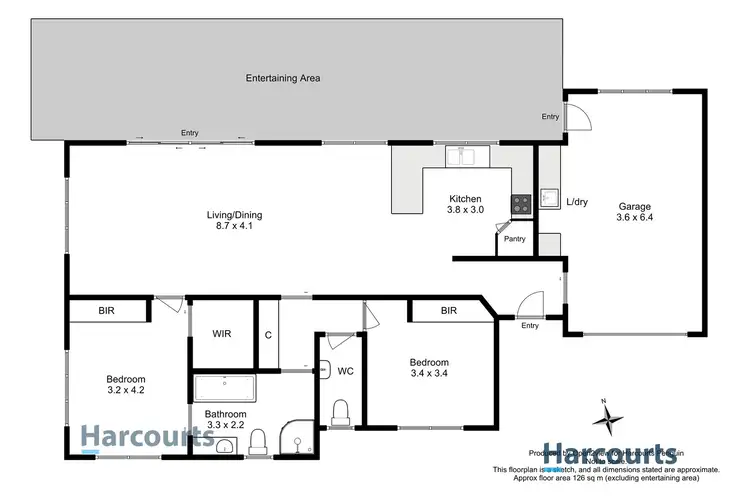 Floorplan of Homely unit listing, 67 Leven Street, Ulverstone TAS 7315