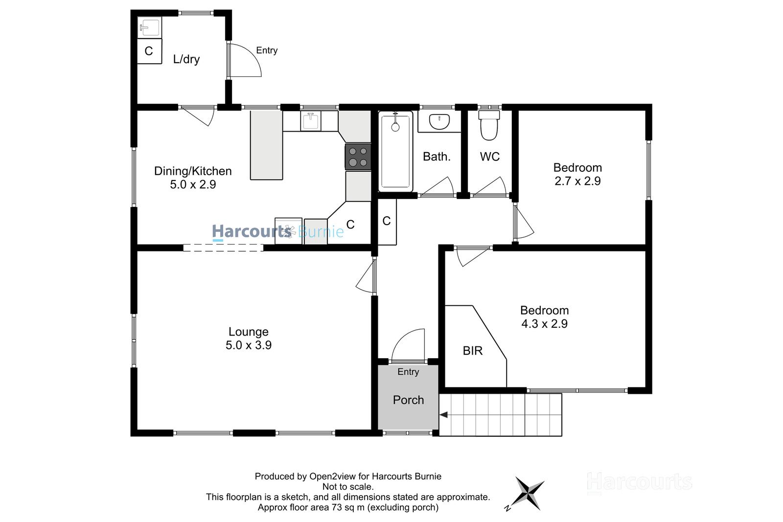 Floorplan of Homely house listing, 97 View Road, Montello TAS 7320