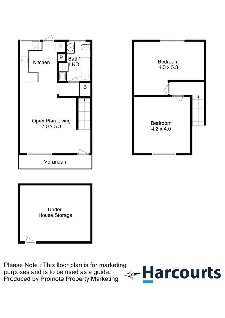 Floorplan of Homely unit listing, 15/123a Abbotsfield Road, Claremont TAS 7011