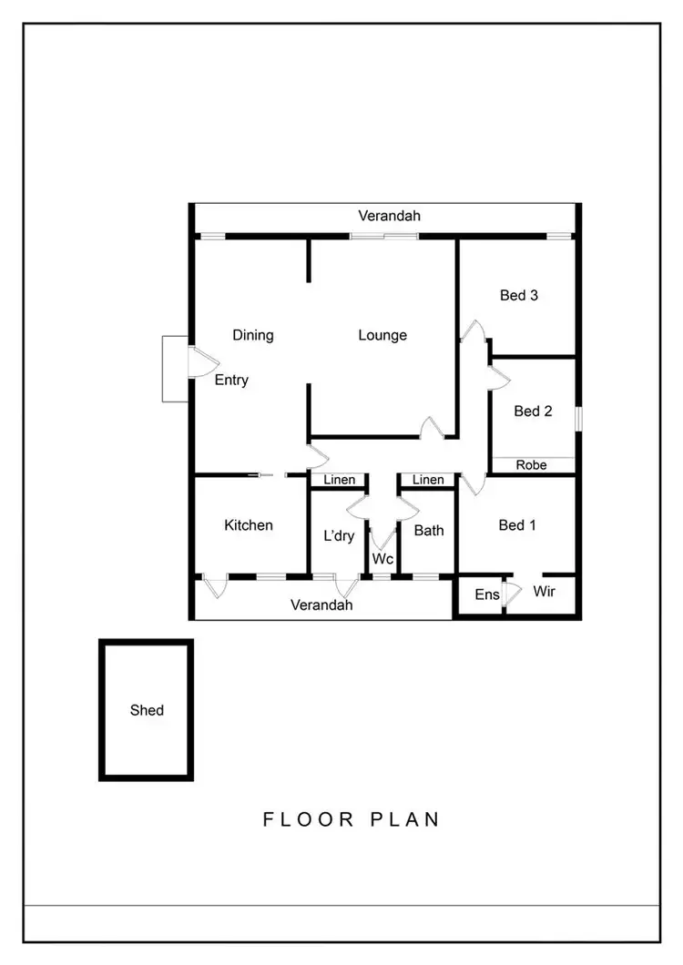Floorplan of Homely house listing, 69 Undoolya Road, East Side NT 870