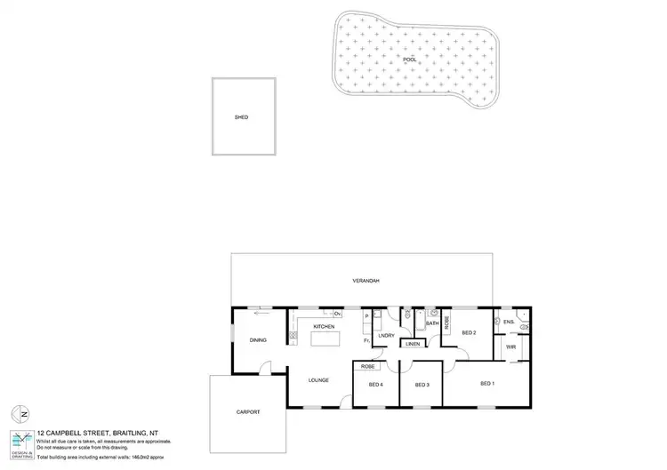 Floorplan of Homely house listing, 12 Campbell Street, Braitling NT 870