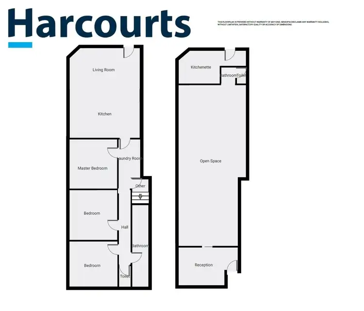 Floorplan of Homely townhouse listing, 19 Firebrace Street, Horsham VIC 3400