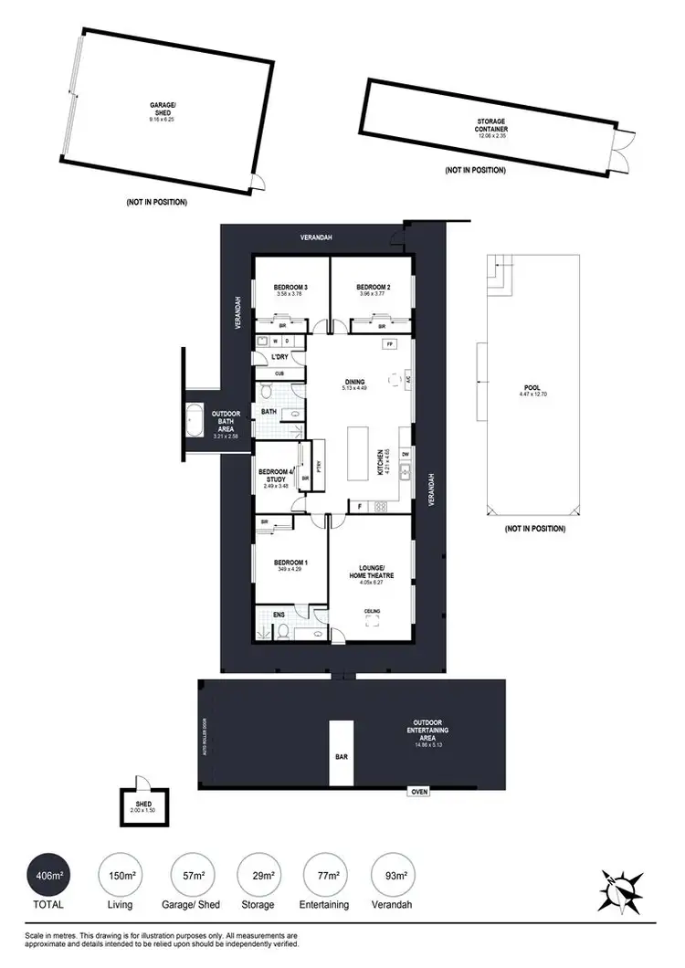 Floorplan of Homely house listing, 28 Ferrier Drive, Waitpinga SA 5211