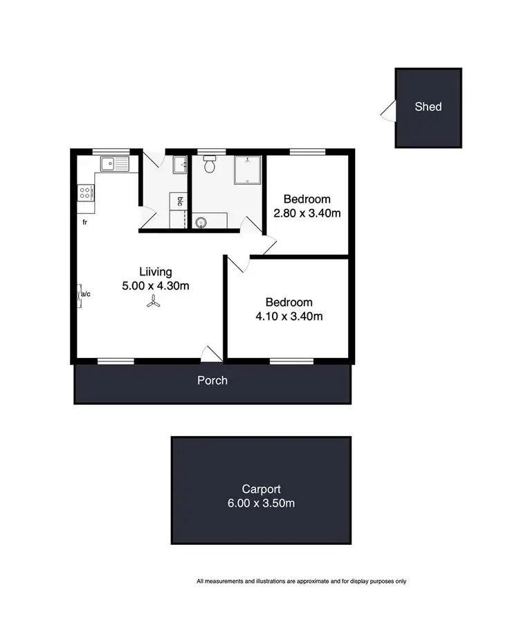 Floorplan of Homely unit listing, 9/16 North Terrace, Port Elliot SA 5212