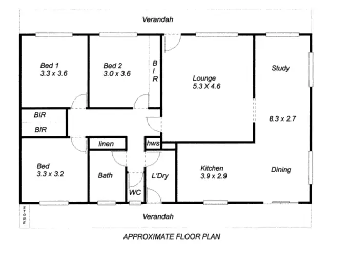Floorplan of Homely rural property listing, 1435 Pine Road, Riana TAS 7316
