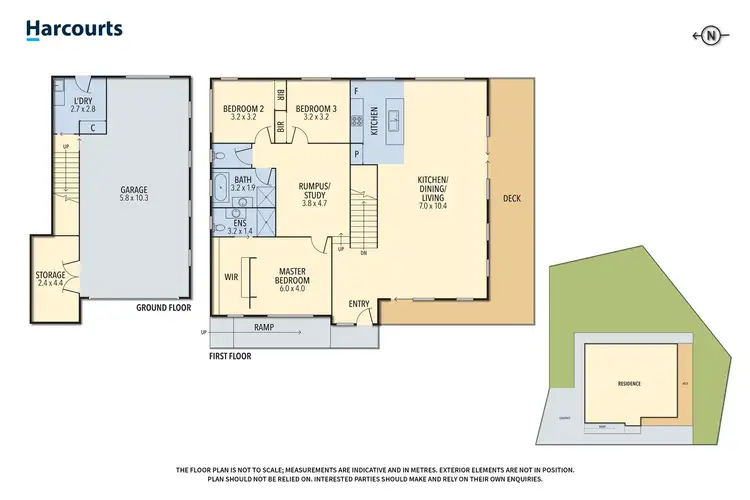 Floorplan of Homely townhouse listing, 2/7-9 Monet Place, Newnham TAS 7248