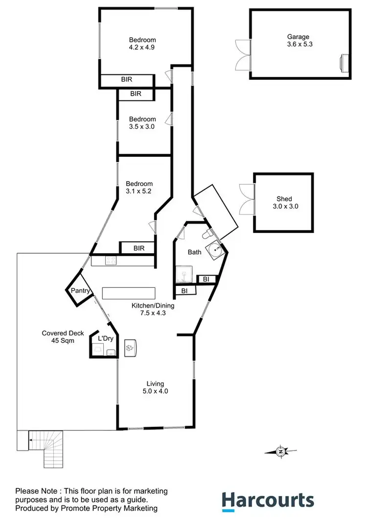 Floorplan of Homely house listing, 310 Gilling Brook Road, Forcett TAS 7173
