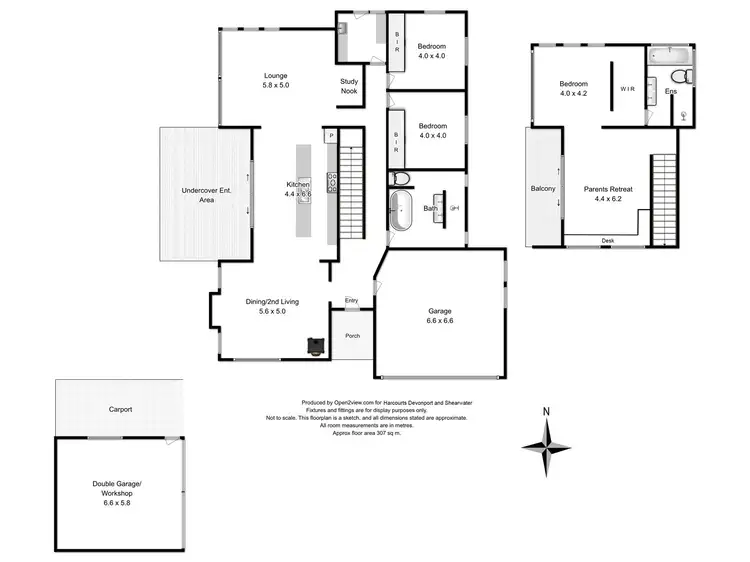 Floorplan of Homely house listing, 31 James Road, Acacia Hills TAS 7306
