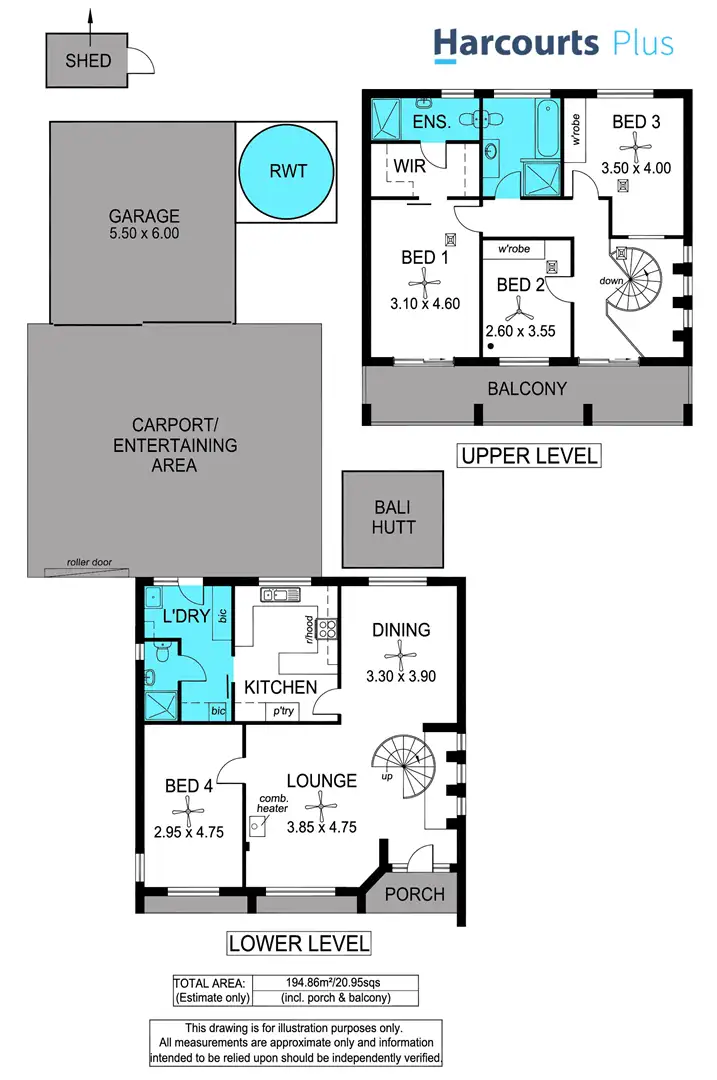 Floorplan of Homely house listing, 9 River Parade, Hallett Cove SA 5158