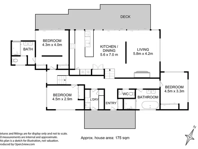 Floorplan of Homely house listing, 117 Lanes Road, Glen Huon TAS 7109