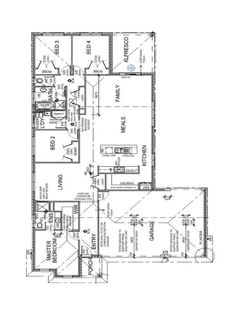 Floorplan of Homely house listing, Lot 86, 6 Heroic Street, Drouin VIC 3818