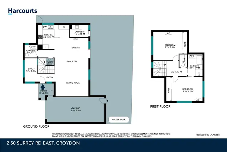 Floorplan of Homely unit listing, 2/50 Surrey Road East, Croydon VIC 3136