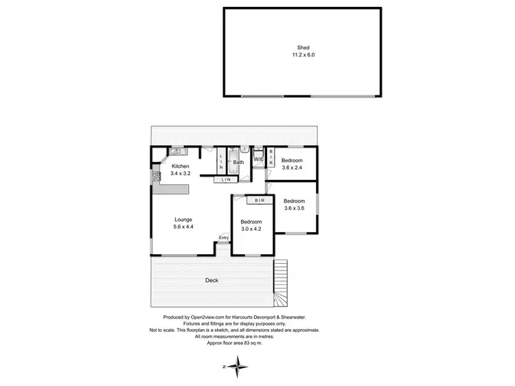 Floorplan of Homely house listing, 16 Triton road, East Devonport TAS 7310