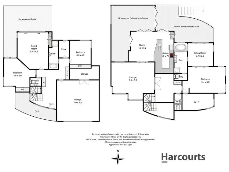 Floorplan of Homely house listing, 2 Coles Beach Close, Devonport TAS 7310