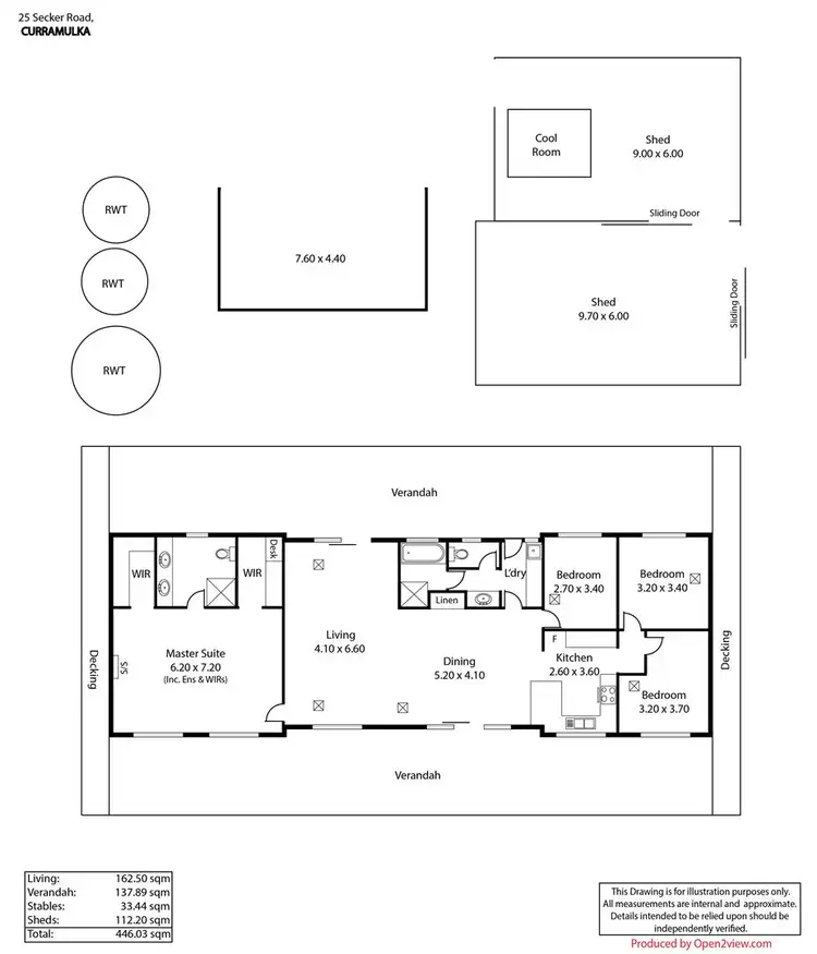Floorplan of Homely house listing, 25 Secker Road, Curramulka SA 5580