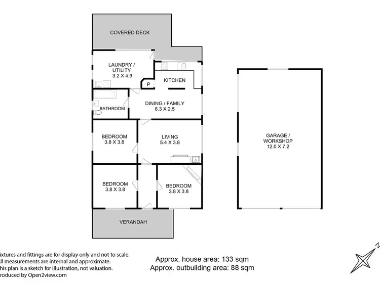 Floorplan of Homely house listing, 103 Lucaston Link, Lucaston TAS 7109
