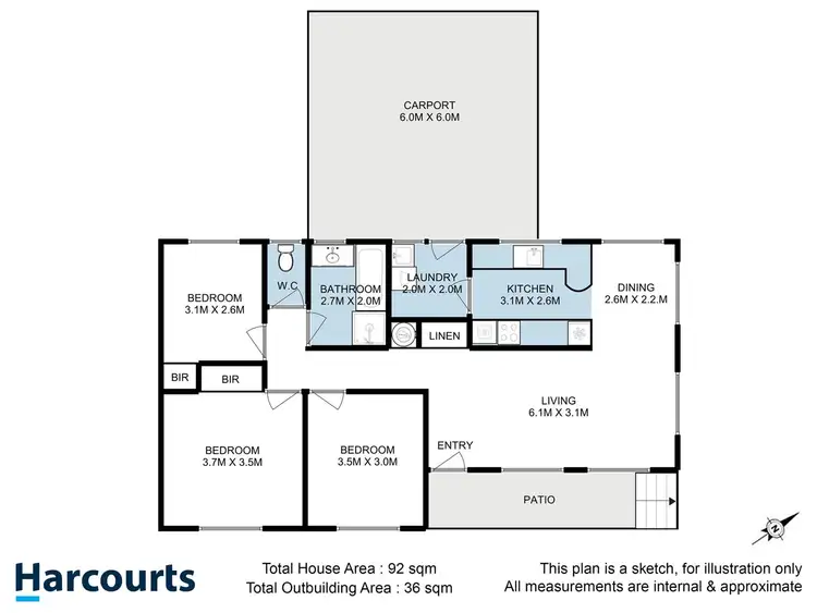 Floorplan of Homely house listing, 3454 Huon Highway, Franklin TAS 7113