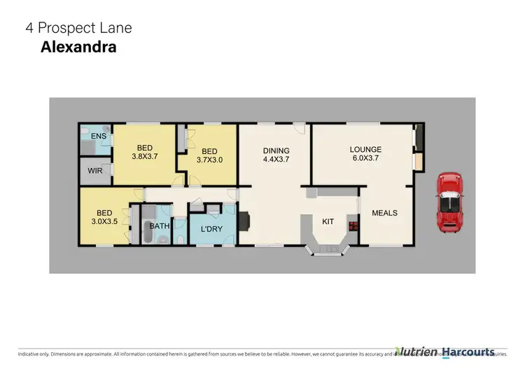Floorplan of Homely rural property listing, 4 Prospect Lane, Alexandra VIC 3714