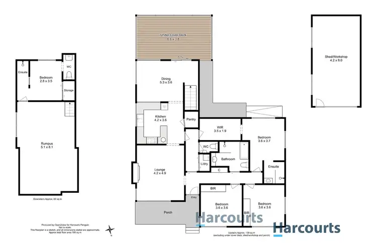 Floorplan of Homely house listing, 85 Upper Maud Street, West Ulverstone TAS 7315