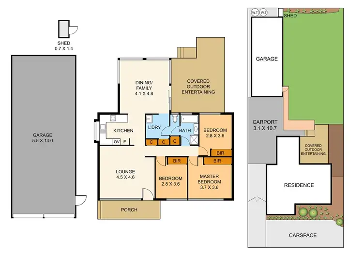 Floorplan of Homely house listing, 19 Kingston Street, Ferntree Gully VIC 3156