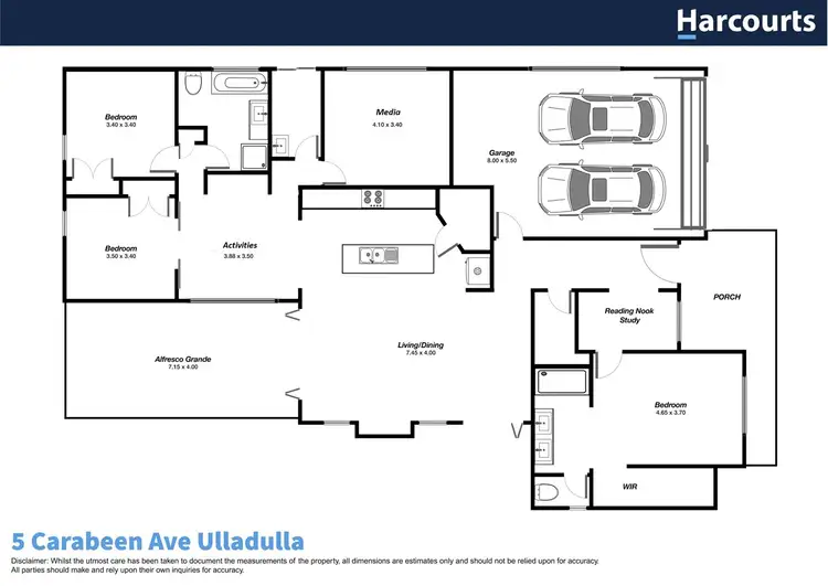 Floorplan of Homely house listing, 5 Carabeen Avenue, Ulladulla NSW 2539