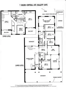 Floorplan of Homely house listing, 7 Grand Central Avenue, Hallett Cove SA 5158