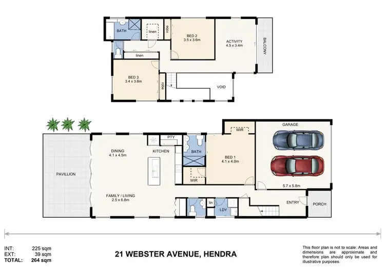 Floorplan of Homely house listing, 21 Webster Avenue, Hendra QLD 4011