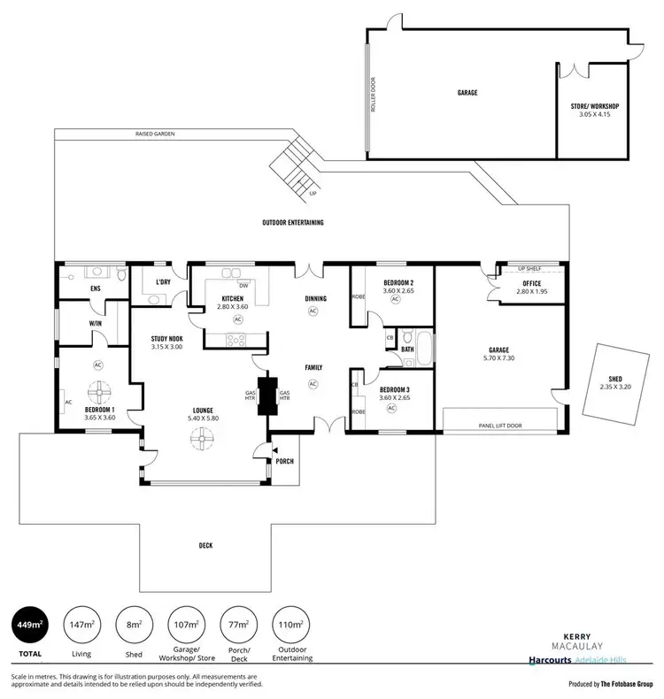 Floorplan of Homely house listing, 2 Oliver Street, Crafers SA 5152
