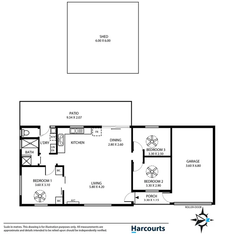 Floorplan of Homely house listing, 13 Bradford Road, Goolwa Beach SA 5214