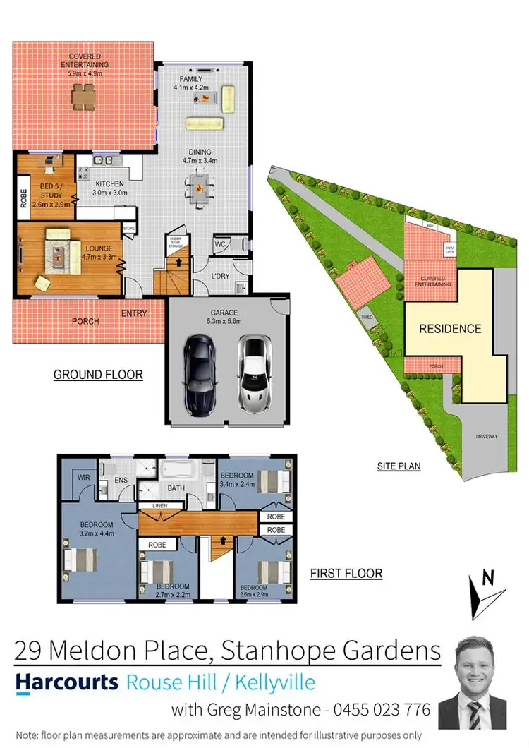 Floorplan of Homely house listing, 29 Meldon Place, Stanhope Gardens NSW 2768