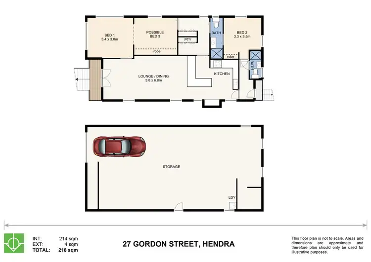 Floorplan of Homely house listing, 27 Gordon Street, Hendra QLD 4011