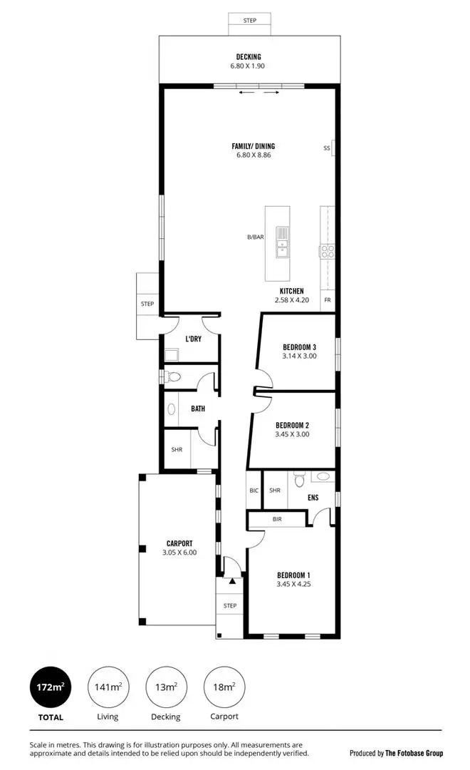 Floorplan of Homely house listing, 6 Hay Court, Mount Barker SA 5251