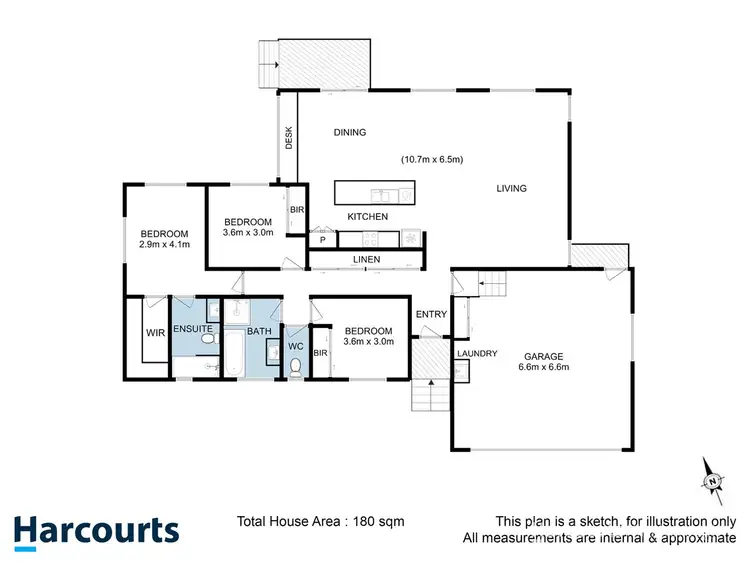 Floorplan of Homely house listing, 33 Apolline Drive, Kingston TAS 7050