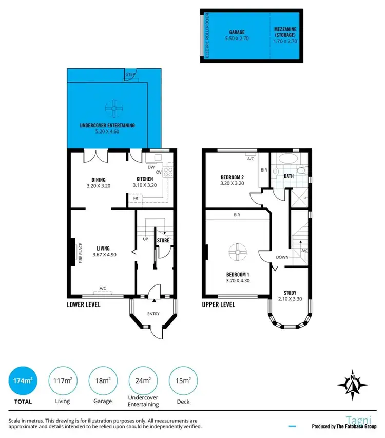 Floorplan of Homely townhouse listing, 6/55 Tarlton Street, Somerton Park SA 5044