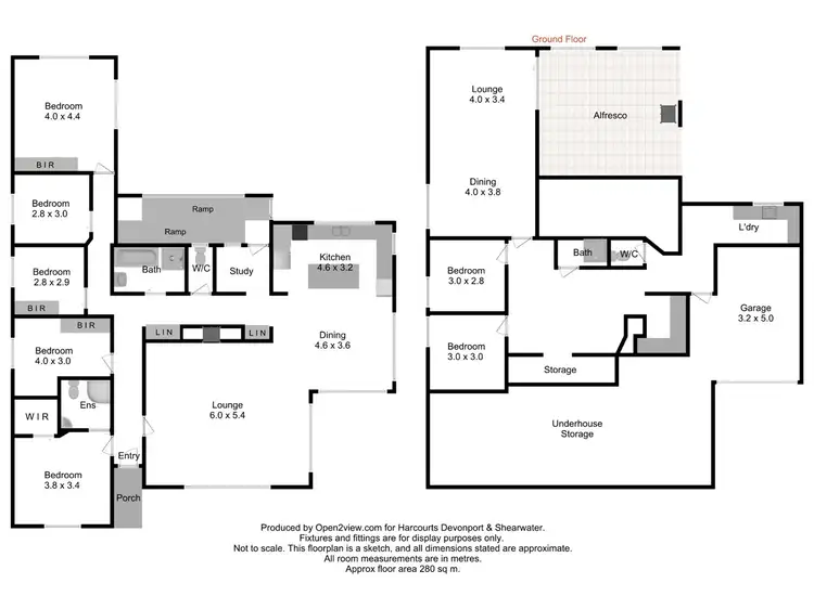 Floorplan of Homely house listing, 7 Morse Place, Devonport TAS 7310