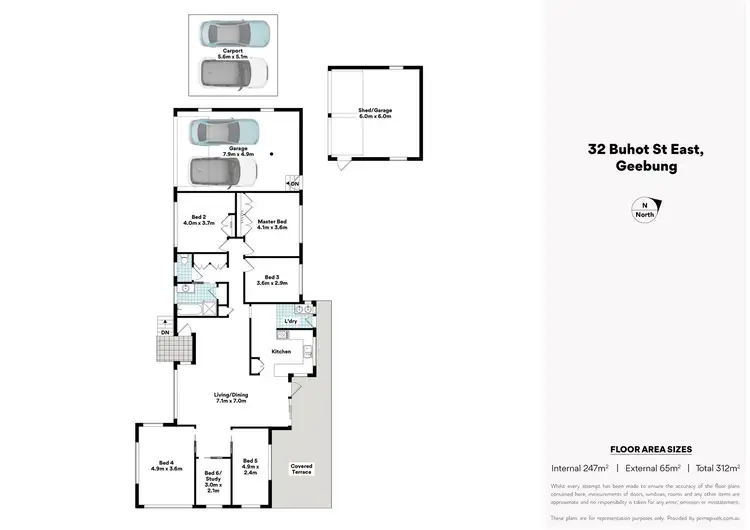 Floorplan of Homely house listing, 32 Buhot Street East, Geebung QLD 4034