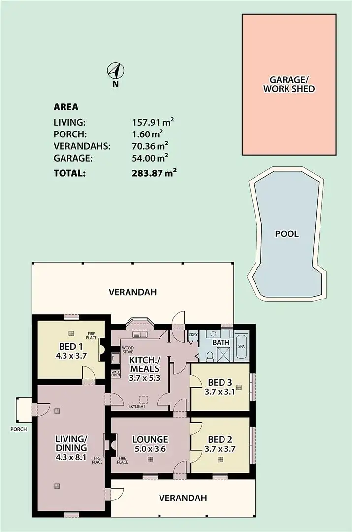 Floorplan of Homely house listing, 11 Druids Avenue, Mount Barker SA 5251