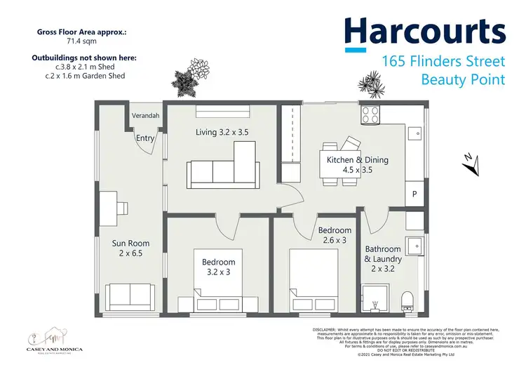 Floorplan of Homely house listing, 165 Flinders, Beauty Point TAS 7270