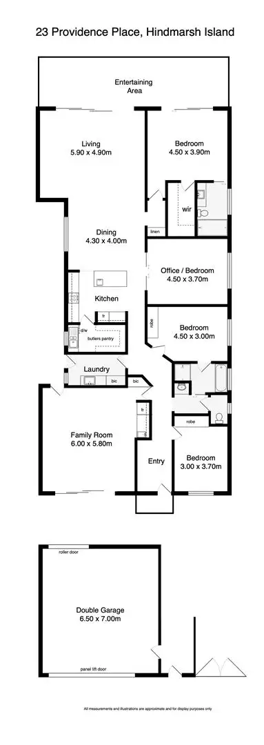 Floorplan of Homely house listing, 23 Providence Place, Hindmarsh Island SA 5214