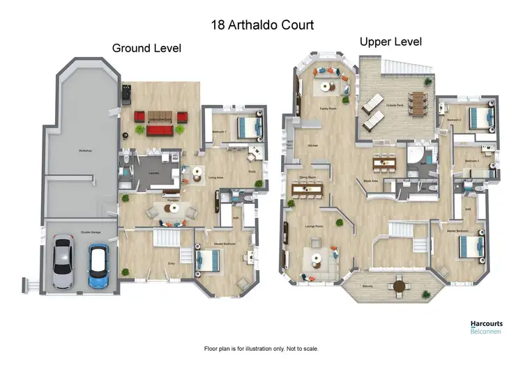 Floorplan of Homely house listing, 18 Arthaldo Court, Nicholls ACT 2913