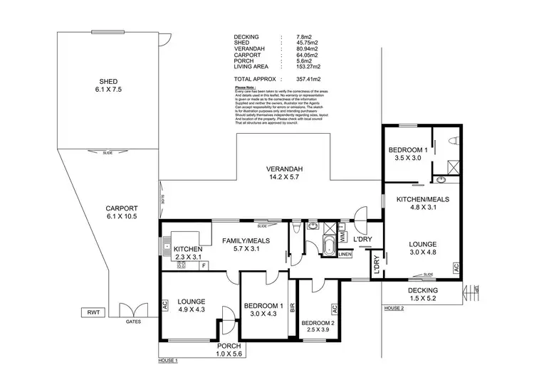 Floorplan of Homely semi-detached listing, 18 Separation Avenue, Mount Barker SA 5251