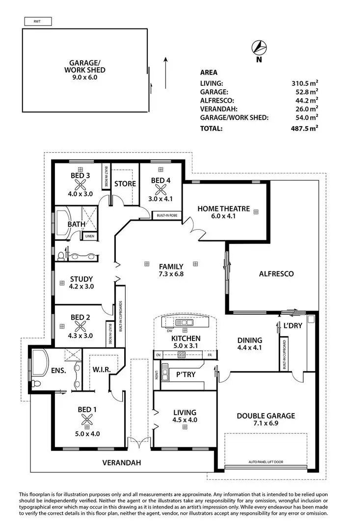 Floorplan of Homely house listing, 31B Loddon Road, Murray Bridge East SA 5253