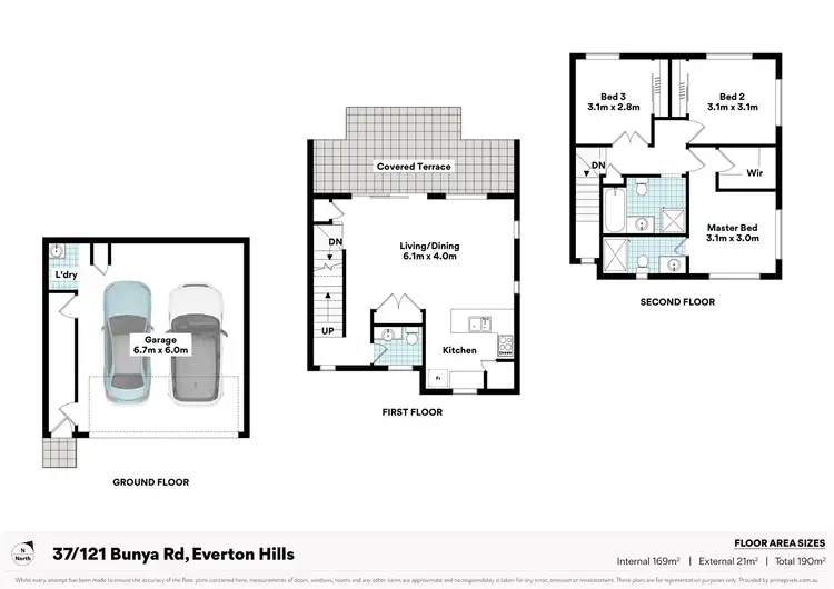 Floorplan of Homely townhouse listing, 37/121 Bunya Road, Everton Hills QLD 4053